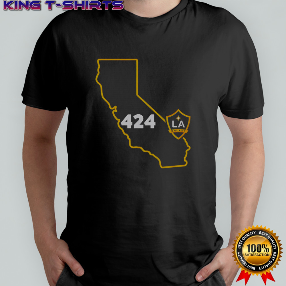 LA Galaxy 424 Area Code State T-Shirt