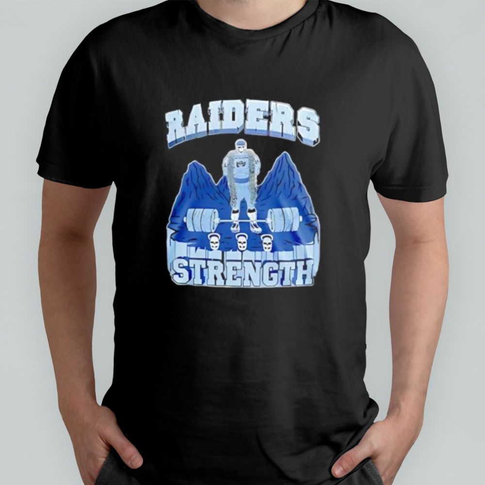 Las Vegas Raiders Strength Skeleton shirt