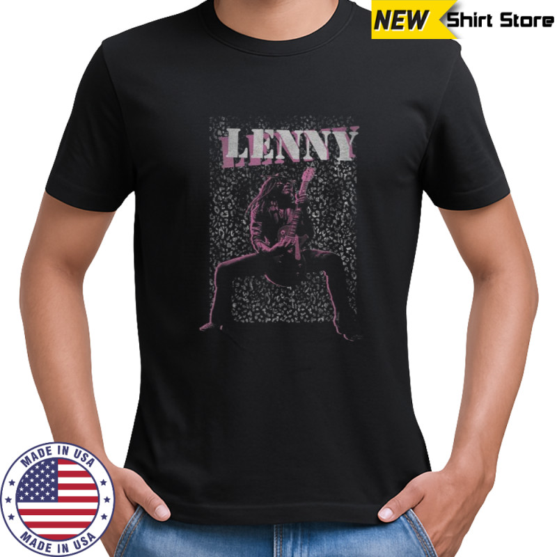 Lenny Kravitz Leopard Print T-Shirt