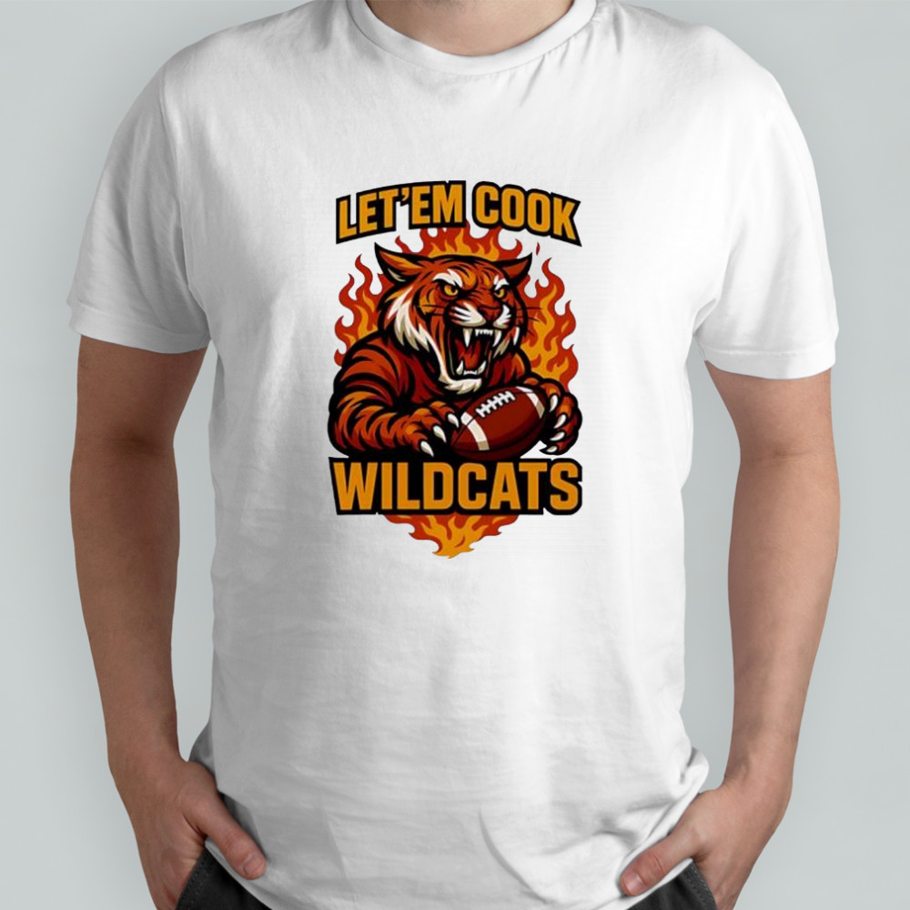 Let ‘Em Cook Wildcats Football mascot shirt