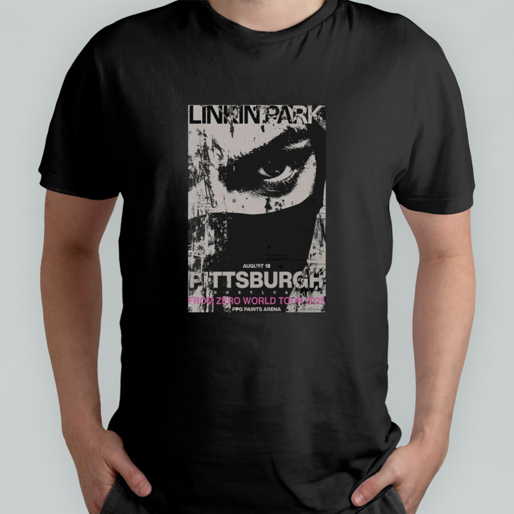 Linkin Park Concert Pittsburgh PA at PPG Paints Arena August 19 2025 Poster T-Shirt