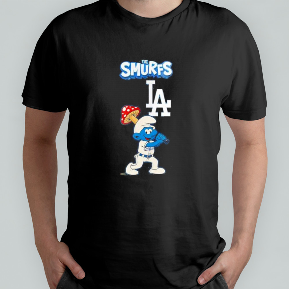 Los Angeles Dodgers The Smurfs 2025 shirt
