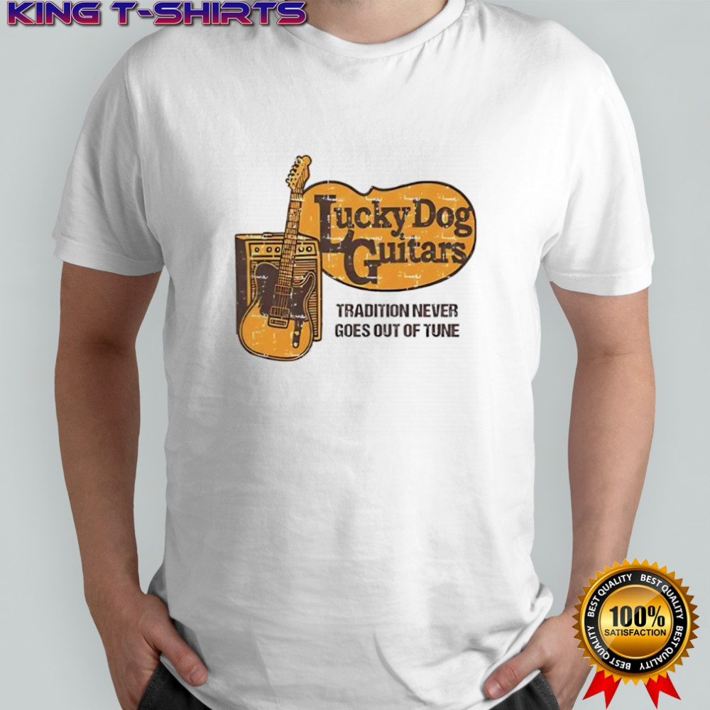 Lucky dog guitars cracker barrel shirt