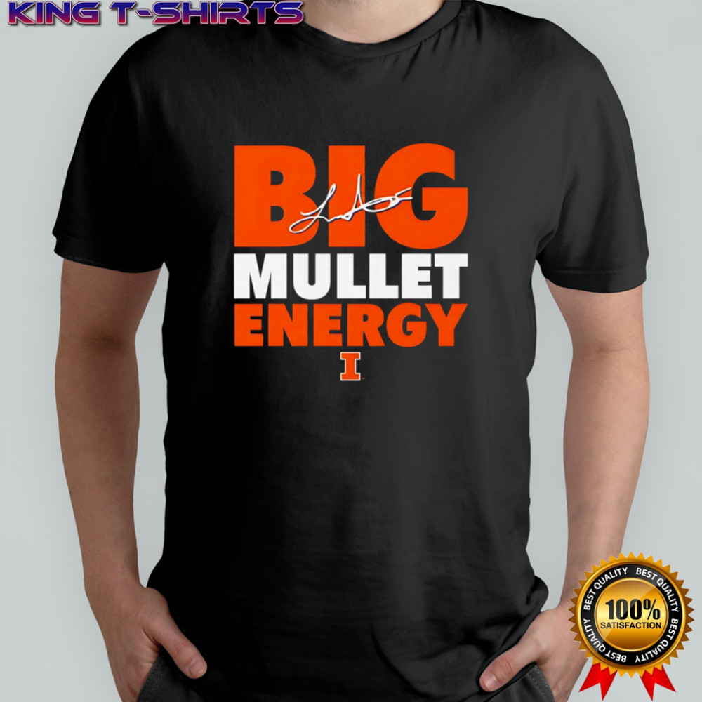 Luke Altmyer big mullet energy shirt