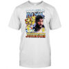Magic Johnson Los Angeles Lakers Hardwood Classics commemorative player collage shirt