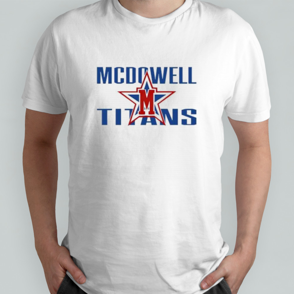 McDowell Titans logo shirt