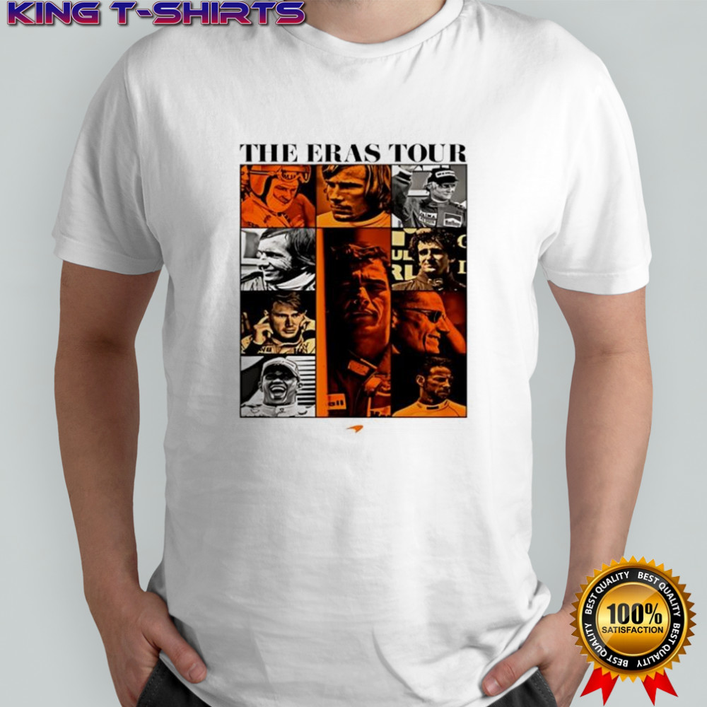 Mclaren Racing The Eras tour 2025 shirt