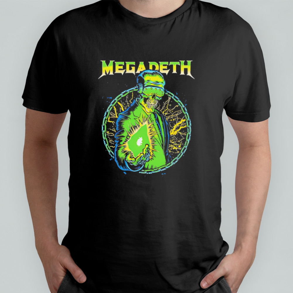 Megadeath Metal Rock Merch Concert Tour Vintage Graphic Design shirt
