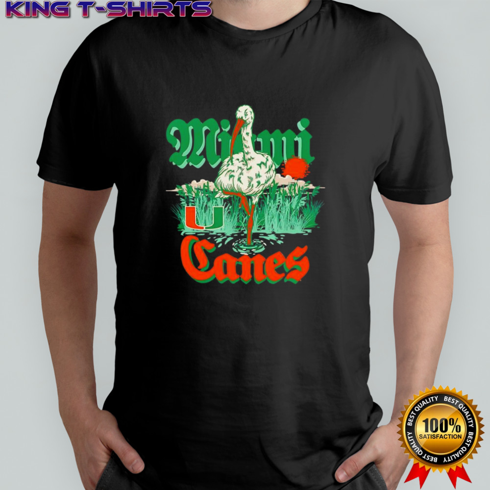 Miami Hurricanes Mascot Swamp shirt