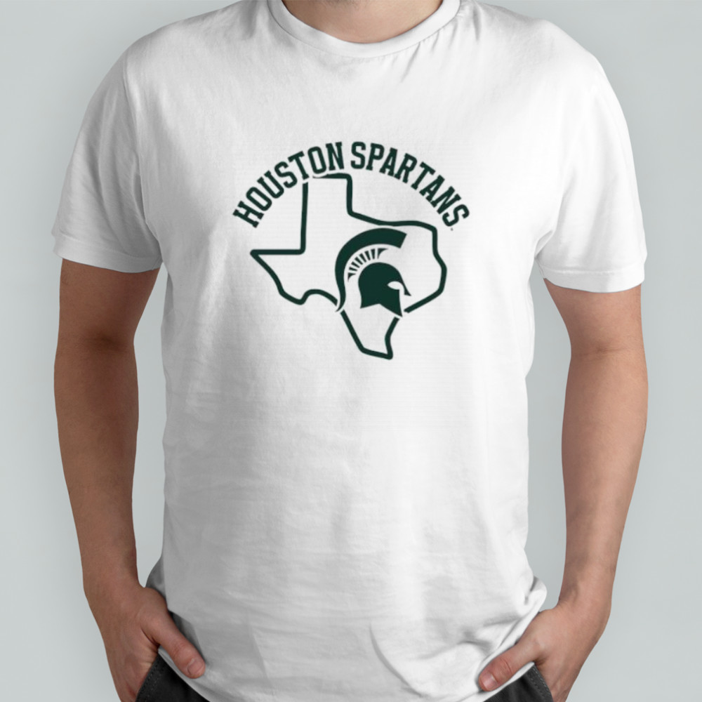 Michigan State Houston Spartans shirt