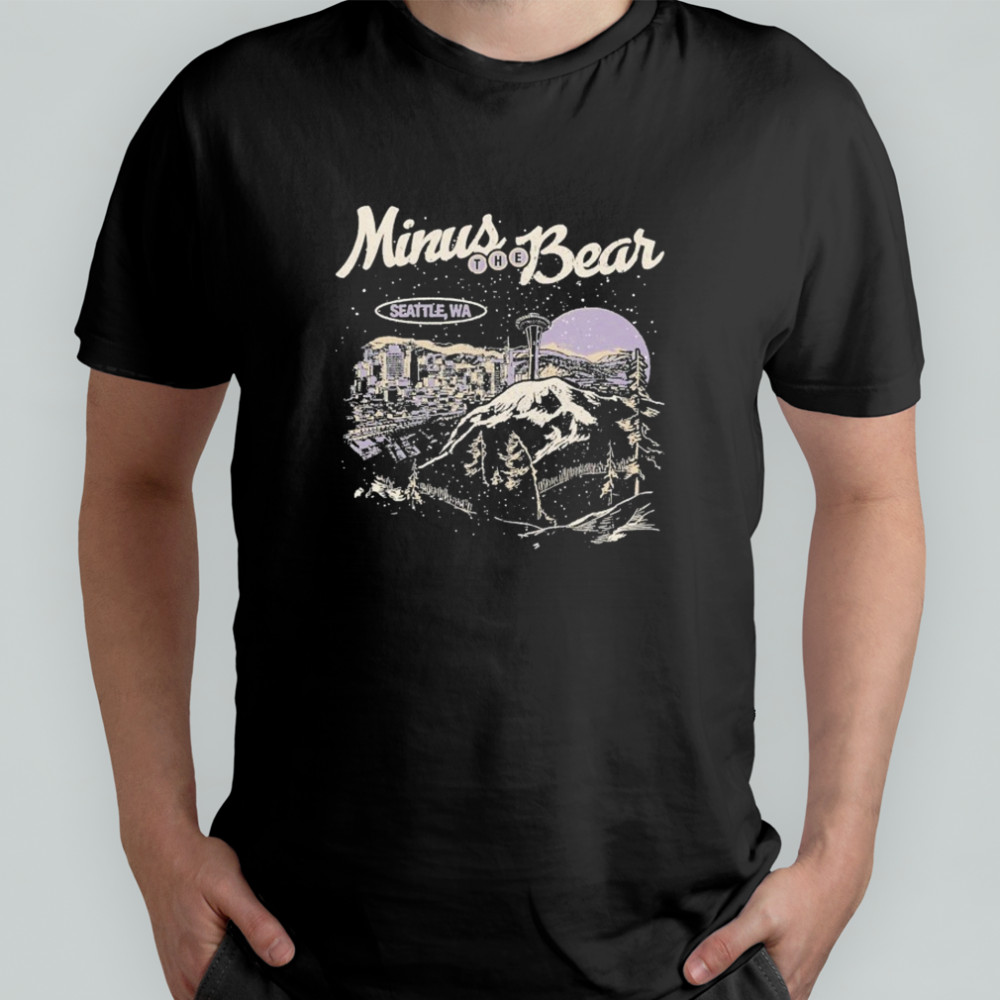 Minus The Bear Hooray Seattle WA T-shirt