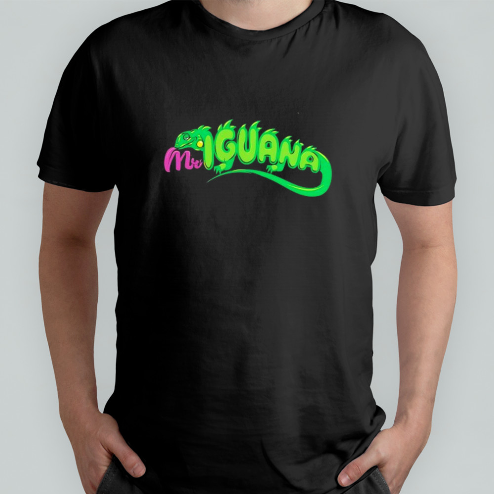 Mr. Iguana Superstar logo shirt