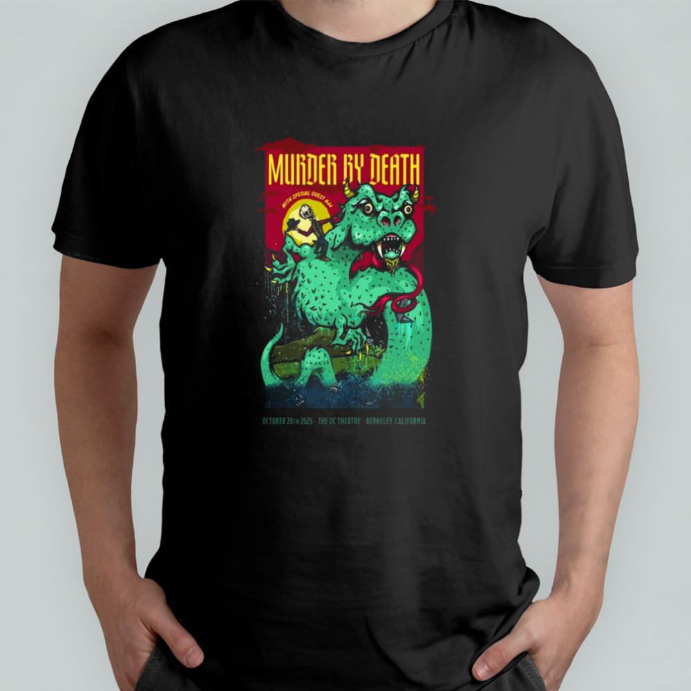 Murder By Death Oct 28 2025 Berkeley CA Poster T-Shirt