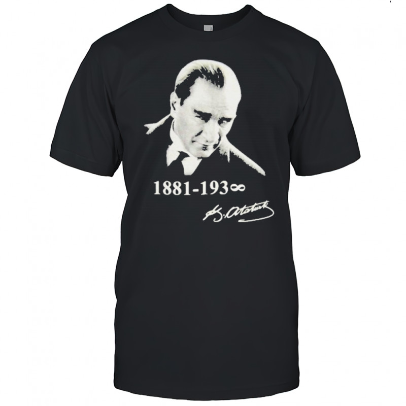 Mustafa Kemal Ataturk Signature T-shirt