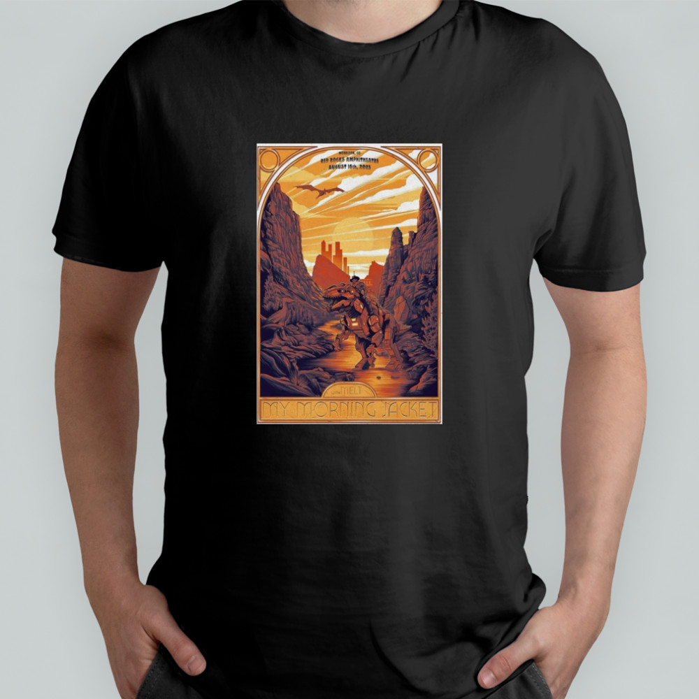 My Morning Jacket Aug 16 2025 Red Rocks Amphitheatre Shows Poster T-Shirt
