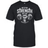 My Strength Christian Men Bible Gym Workout Weightlifting shirt