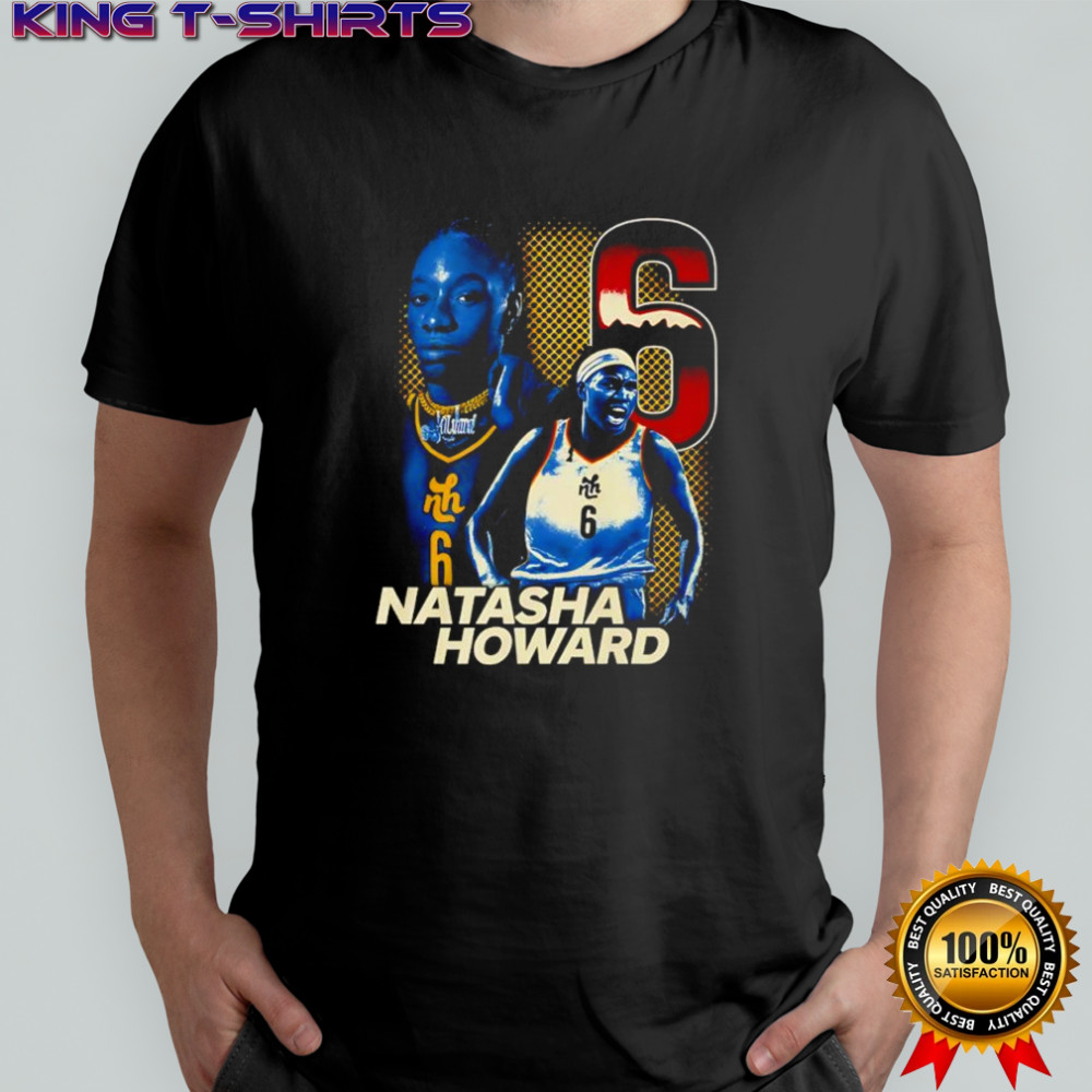 Natasha Howard Indiana Fever number 6 graphic shirt