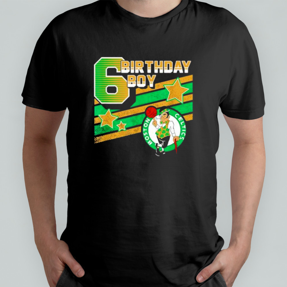 NBA Boston Celtics 6th Birthday Boy shirt