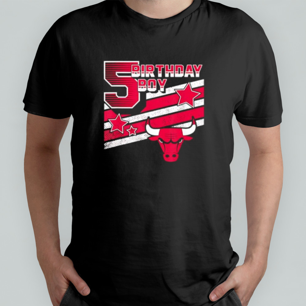 NBA Chicago Bulls 5th Birthday Boy shirt