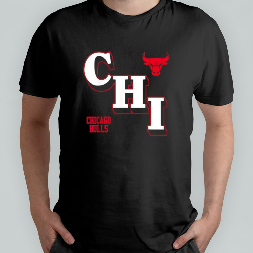 NBA Chicago Bulls Angled Logo shirt