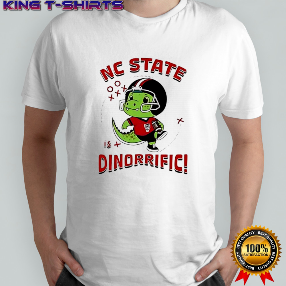 NC State Wolfpack Dino-Riffic graphic shirt