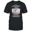 Never underestimate a woman who understands baseball and loves Mariners signature shirt