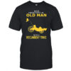 Never Underestimate Old Man With Recumbent Trike Gradient shirt