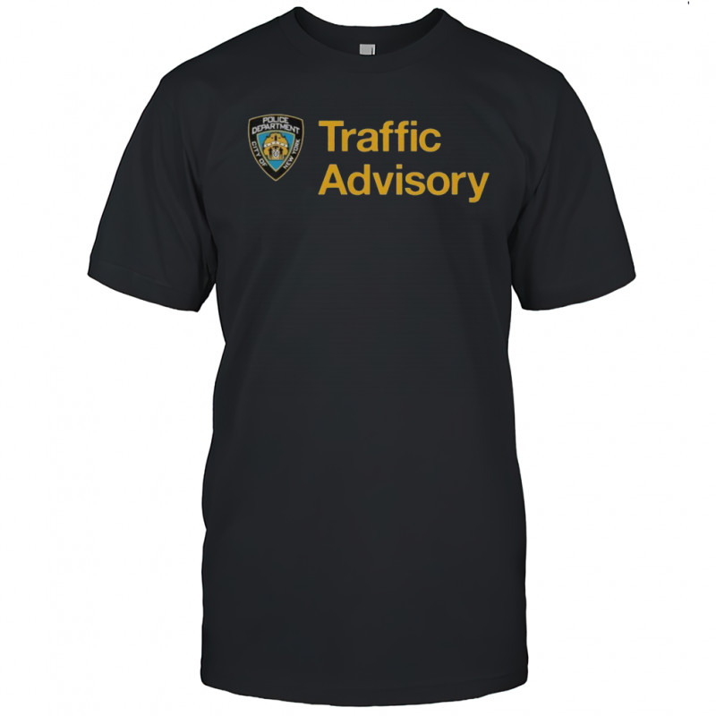 New York City Police Department Traffic Advisory T-Shirt