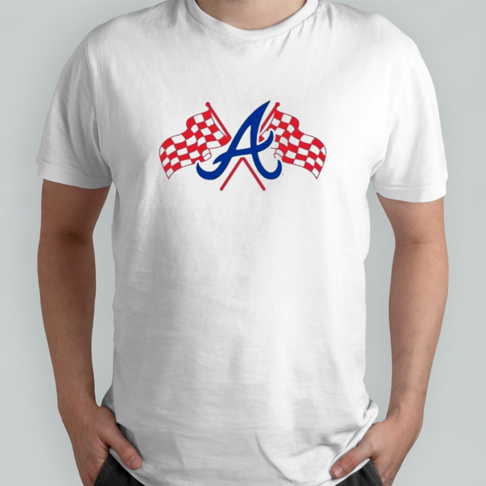 Nice Speedway Classic Atlanta Braves Flag 2025 T Shirt