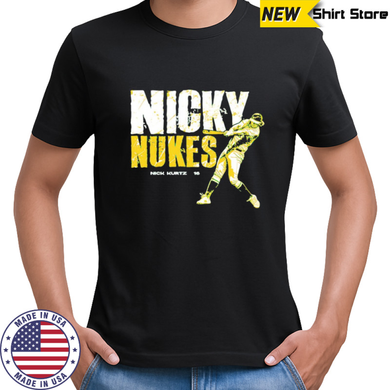 Nicky Nukes Nick Kurtz shirt