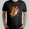 Nikola Jokic post moves caricature Denver Nuggets shirt