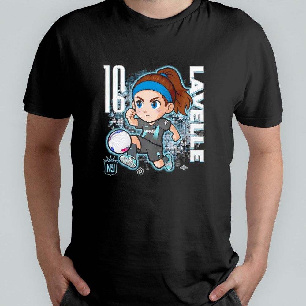 NJNY Gotham FC Rose Lavelle chibi cartoon shirt