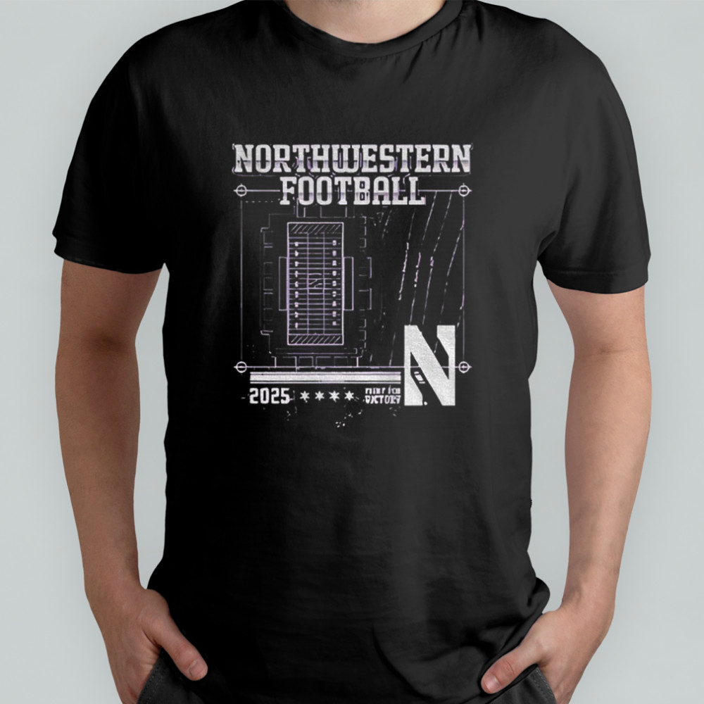 Northwestern Wildcats fight for victory stadium NFL 2025 vintage shirt