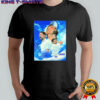 Novak Djokovic US Open tennis matchday graphic shirt