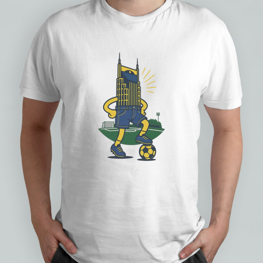 NSC Jorts Soccer Nashville Skyline shirt