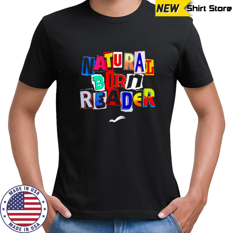 Nubian Bookstore natural born reader shirt