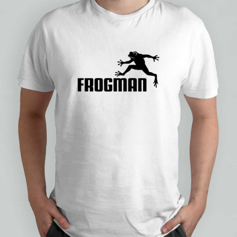 Official Leaping Frogman logo shirt
