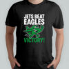 Official NFL 2025 New York Jets Beat Eagles Victory Mascot Shirt