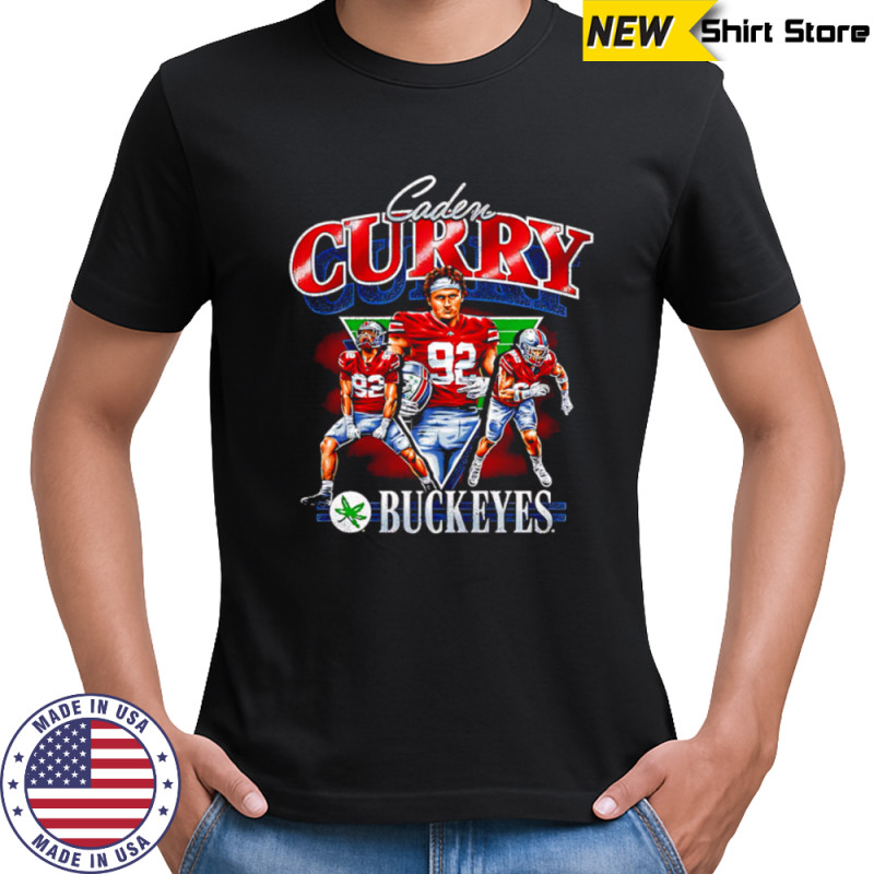 Ohio State Buckeyes #92 Caden Curry Graphic shirt