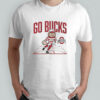 Ohio State Buckeyes Baseball Masscot Court T-Shirt