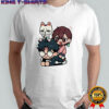 Okarun and Momo cartoon shirt