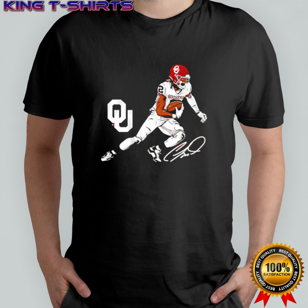 Oklahoma Football CeeDee Lamb Superstar Pose signature style shirt