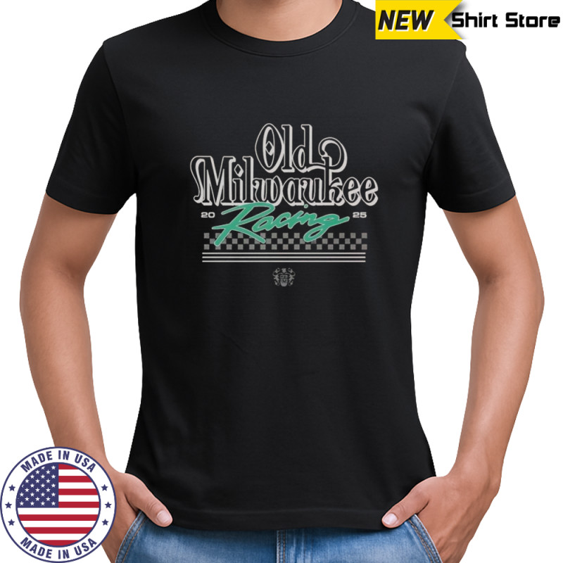 Old Milwaukee Neon Drift Racing 2025 T-Shirt