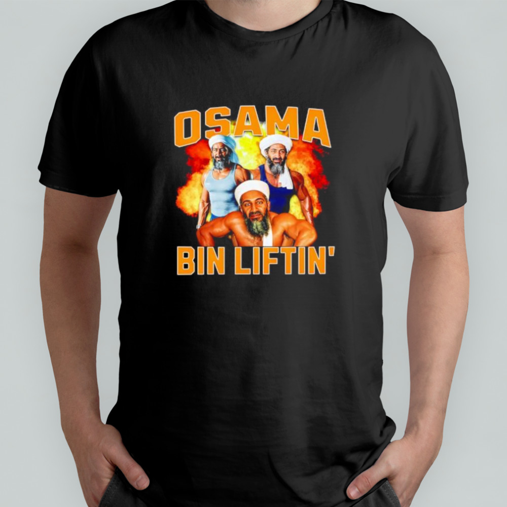 Osama Bin Liftin’ graphic shirt