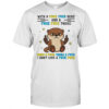 Otter middle finger what a fuck fuck here and a fuck fuck there shirt