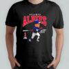 Ozzie Albies #1 Atlanta Baseball MLB Players style cartoon shirt