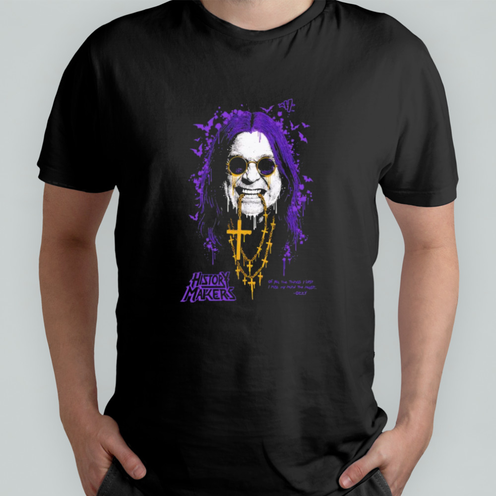 Ozzy history makers shirt