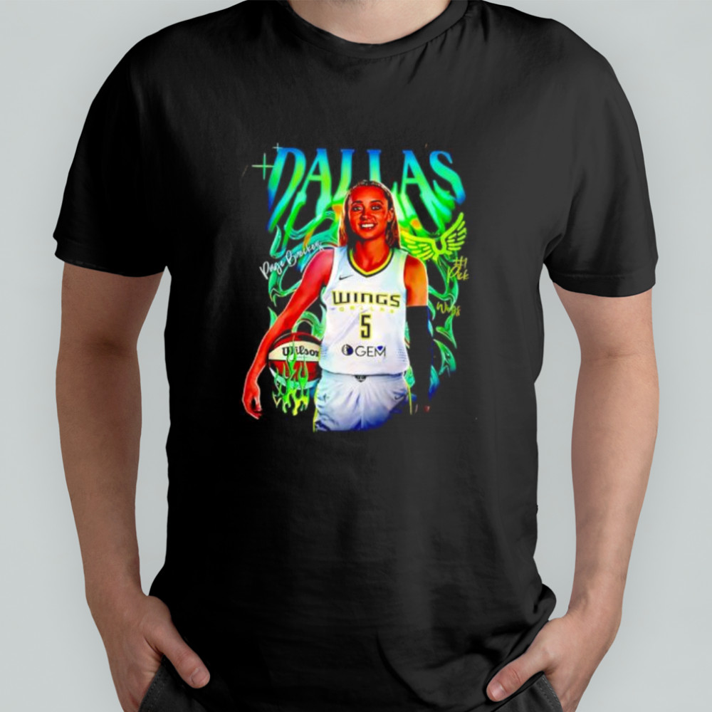 Paige Bueckers Vintage Dallas Women’s Basketball shirt