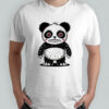 Panda Bear horror cute shirt
