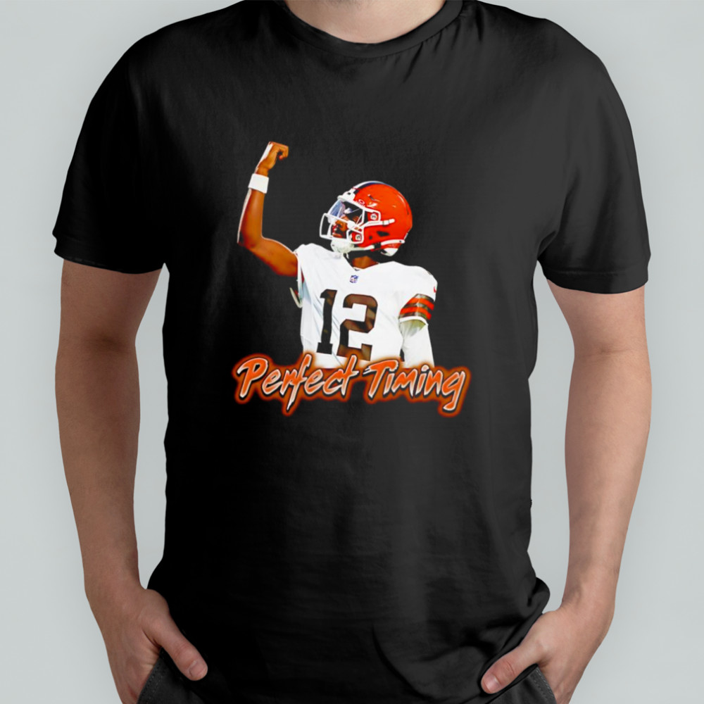 Perfect timing Shedeur Sanders graphic shirt